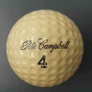 Pelota de golf GB Inc Pete Campbell Signature estado casi nuevo 698 rara - Imagen 1 de 3
