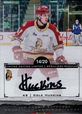 2021-22 Acadie-Bathurst Titan Limited Signatures [14/20] - COLE HUCKINS
