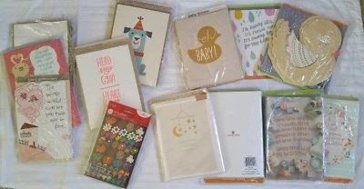 Set of 51 Assorted Unique Anniversary Birthday Baby Shower Cards&Envelopes+BONUS - Image 1 of 4