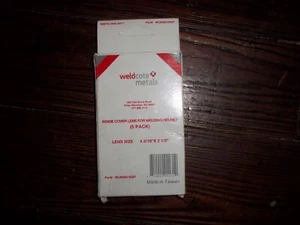 Weldcote Metalle Innenabdeckung Linse WLENS216327 4 3/16" x 2 1/2", 5 Stück - Bild 1 von 2