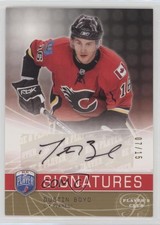 2008 Upper Deck Be a Player Signatures Player's Club /15 Dustin Boyd #S-DB Auto