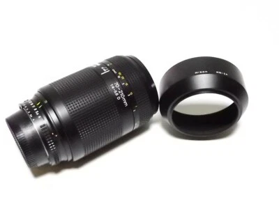 Pre-Owned Nikon AF Nikkor 70–210MM F1.4–5.6 D Lens With Hn-24 Hood - Image 1 of 4