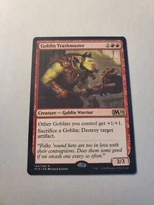 MTG - Goblin Trashmaster Core Set 2019 M19 NM - Foto 1 di 1