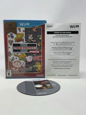 NES Remix Pack for Nintendo Wii U *Tested* Complete CIB - Ships Same Day - Image 1 of 4