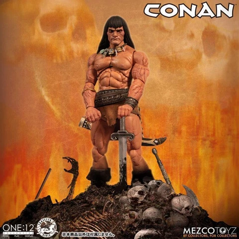 Mezco One 12 Conan The Barbarian Cover