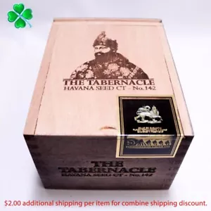 The Tabernacle Toro Havana No. 142 Empty Wood Cigar Box 7.25" x 5.5" x 4.25" - Picture 1 of 10