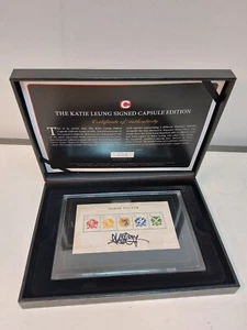 The Katie Leung Signed Capsule Edition Harry Potter House Stamps Collection - Picture 1 of 14