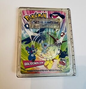 2002 Pokemon Special Wendy's Kid Meal Card Sealed In Hard Case #15/15 VERY RARE