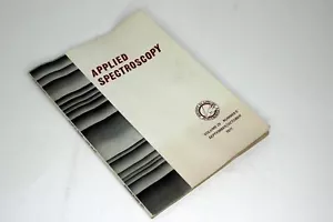 APLLIED SPECTROSCOPY for Sep/Oct 1971, Volume 25 #5 Microscopy Analysis Tech - Picture 1 of 3