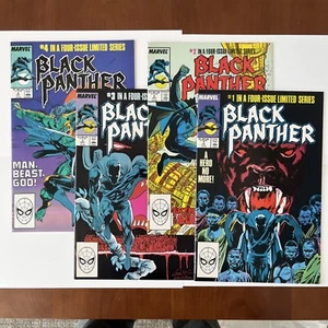 Black Panther #1-4 (Lot of 4) Complete Limited Series MARVEL 1988 NM. C Pixs - Picture 1 of 24