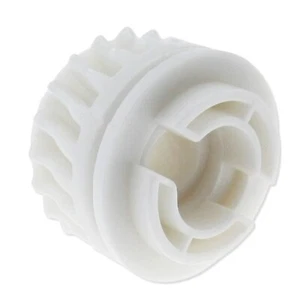 PIZZA GROUP 3203410 WHITE PLASTIC PINNION FRONT COG FOR DOUGH ROLLER STRETCHER - Picture 1 of 12