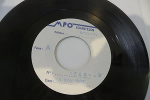MONTE KRISTO 45T TEST PRESSING LADY VALENTINE / GIVE ME YOUR NIGHT. 7" FRENCH SP - Imagen 1 de 2