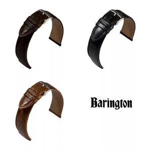 Barington Teju-Eidechse Correa de Reloj Cuero (589) - 3 Colores - 5 Stegbreiten - Picture 1 of 4