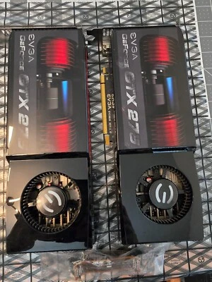 2 x EVGA GeForce GTX275 with ASUS SLI Bridge - Ready for SLI Configuration - Image 1 of 4