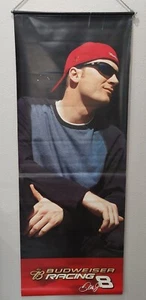 2003 Budweiser Dale Earnhardt Jr NASCAR 2-Sided Advertising Banner 22" x 60" - Picture 1 of 3