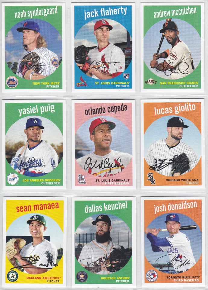 2018 Topps Archives Baseball Base Card You Pick Finish Your Set - Image 1 of 1