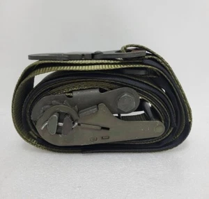 HD Ratchet Straps, Tie Down Cargo, Aircraft 3 Inch x 21 Ft MilitarY - Picture 1 of 5