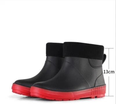 MARKENLOS Neu Damen Stiefeletten Gummistiefel Regenschuhe Stiefel Winterpelz gefüttert