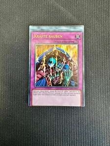 YUGIOH Skill Drain RA02-DE077 Ultra Rare German NM Missprint / Misscut - Picture 1 of 2
