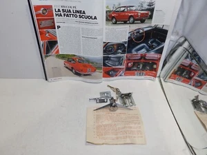 FIAT 850 COUPE DEL 61 2° SERIE - SERRATURA COFANO POSTERIORE CON CHIAVI - Imagen 1 de 3