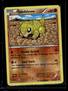 Reverse Holo Sandshrew 75 2015 BREAKthrough Common English Pokémon Card MP - Picture 1 of 2