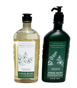 Bath and Body Works Eukalyptus Minze Stressabbau Duschgel & Lotion - Bild 1 von 1