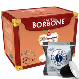 Kaffeekapseln Bourbon Respresso schwarze Mischung 5 gr kompatibel Nespresso Maschinen - Bild 1 von 10