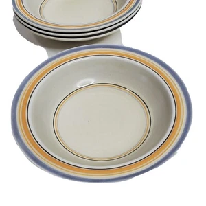 Crown Ducal Made in England 784158 Side Dish Tiny Bowl 5.38” Round 1” T Set of 4 - Picture 1 of 9