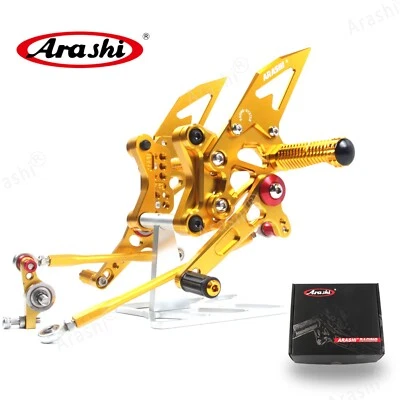 Juego trasero de carreras para Ducati 1098 2007 2008 2009 reposapiés Arashi Foto 1 de 4