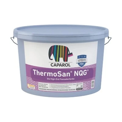 Caparol Thermosan Fassadenfarbe Siliconharz Nano-Quarz-Gitter weiß 12,5 L - Bild 1 von 4