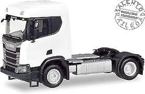 Herpa 309011 Road tractor Scania CR ND in white color - 1:87 H0 - Image 1 of 1
