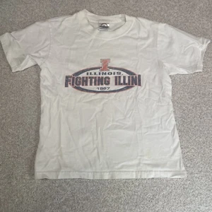 University of Illinois Fighting Illini Youth Small T-Shirt Kids Shirt Child - Picture 1 of 6