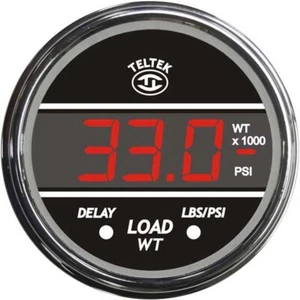 Teltek 111 - Medidor de peso de carga digital rojo - Imagen 1 de 1