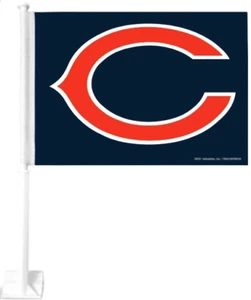 NFL Heavy Duty 11``X15`` CHICAGO/BEARS CAR FLAG - Picture 1 of 1