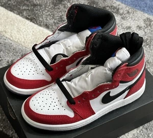 Nike Air Jordan 1 Retro High Spider-Man Origin Story Size 13C (PS) AQ2664 602 - Picture 1 of 10