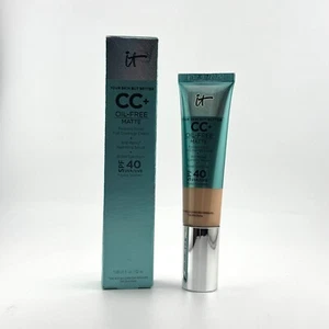 It Cosmetics CC+ Oil-Free Matte Full Coverage Cream SPF 40 | 1.08 fl oz (Choose) - Picture 1 of 7