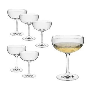 Rona Mondo Champagner Schale Sektgläser Champagnergläser Prosecco Glas 280ml 6er - Bild 1 von 7