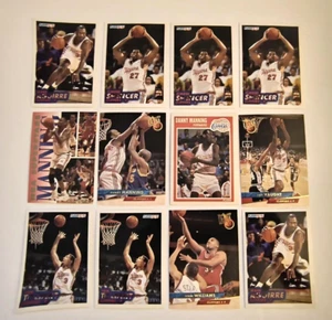 Clippers Lot Rookie Card Rc 1990 Fleer Danny Manning 71 Elmore Spencer 2nd Year - Picture 1 of 12