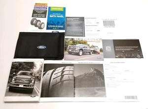2019 FORD F250 F350 SUPER DUTY DIESEL GAS OWNERS MANUAL NAVI SYNC PLATINUM OEM - Picture 1 of 3