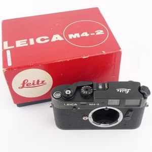 Leica M4-2 10410 Black Boxed - Picture 1 of 13