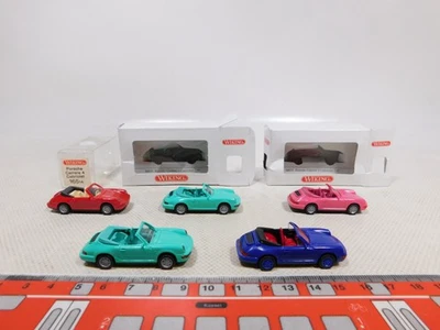 Porsche Carrera 4 Mint 5X 165 Cabriolet Cabrio H0 1:87 Box #EG720-0,5 - Immagine 1 di 4