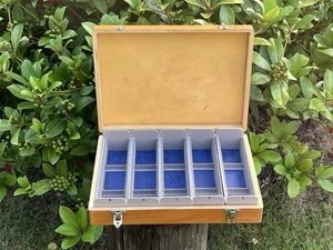 Vintage Wooden Slide Storage Box 175 Slot Case 35mm Film Photography - Picture 1 of 10