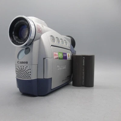 Canon MV500i Handheld MiniDV Camcorder Silver Tested - Image 1 of 4
