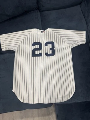 New York Yankees Russell Authentic Collection #23 Don Mattingly Jersey Size 52 - Image 1 of 4