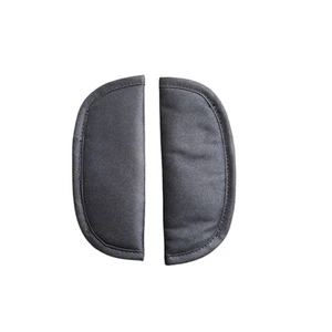 Silver Cross Wayfarer Harness Shoulder Pad Covers Black X2  - Picture 1 of 3