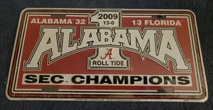 2009 Alabama Football SEC Champions Champs Nummernschild ☆Roll Tide☆ - Bild 1 von 6