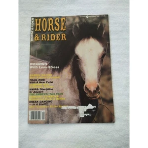 Horse & Rider Magazine 9/1984 Weaning With Less Stress/Barrel Racing/Trail Ride - Picture 1 of 4
