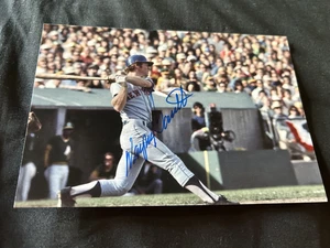 New York Mets WAYNE GARRETT Signed 4x6 Photo BASEBALL AUTOGRAPH 1 - Picture 1 of 1