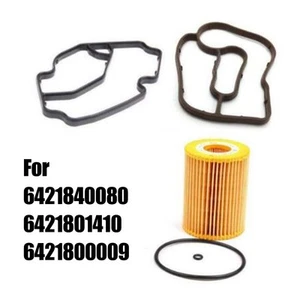 3Pcs Oil Filter and Gasket Kit Compatible with Multiple For Mercedes Models - Picture 1 of 12