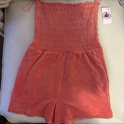 JUICY By Juicy Couture Playsuit Romper Sz M New With Tags - Image 1 of 4